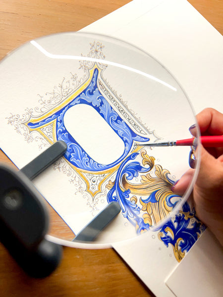 Illuminated Borders: A Modern Take ONLINE WORKSHOP