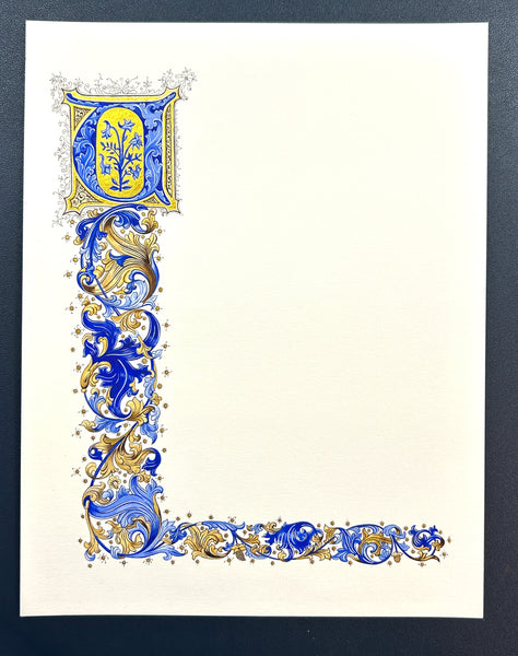Illuminated Borders: A Modern Take ONLINE WORKSHOP