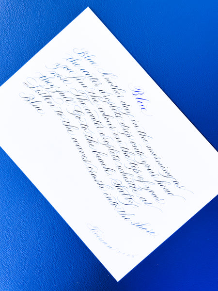 Bespoke Calligraphy Artwork