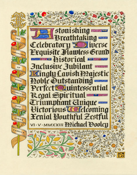 Illuminated Borders: A Modern Take ONLINE WORKSHOP