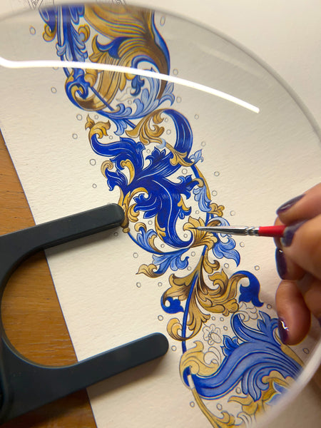 Illuminated Borders: A Modern Take ONLINE WORKSHOP