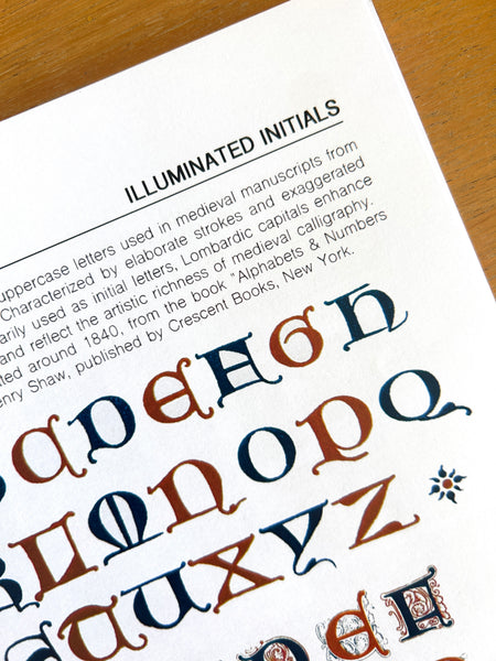 Illuminated Borders: A Modern Take ONLINE WORKSHOP