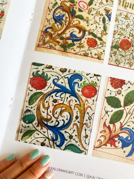 Illuminated Borders: A Modern Take ONLINE WORKSHOP