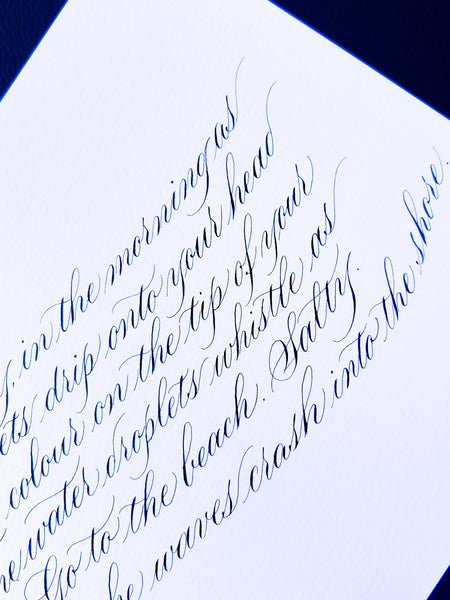 Bespoke Calligraphy Artwork