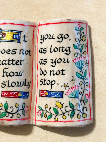 Mini Pen Rest - Go Slow Don't Stop