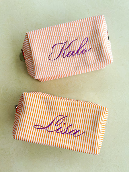 Bespoke Calligraphy Bag - ORANGE