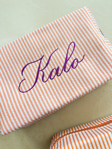 Bespoke Calligraphy Bag - ORANGE