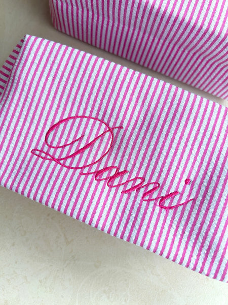 Bespoke Calligraphy Bag - PINK
