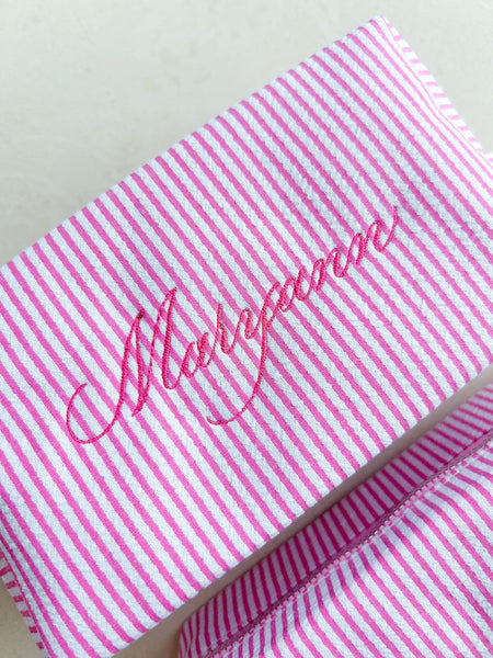 Bespoke Calligraphy Bag - PINK