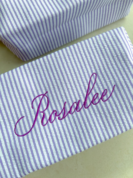 Bespoke Calligraphy Bag - PURPLE