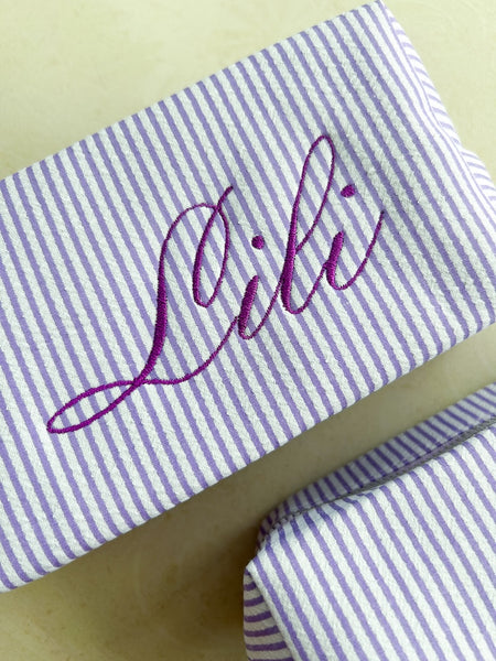 Bespoke Calligraphy Bag - PURPLE