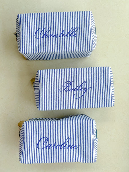 Bespoke Calligraphy Bag - DARK BLUE