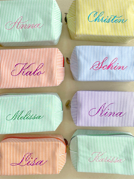 Bespoke Calligraphy Bag - LIGHT BLUE