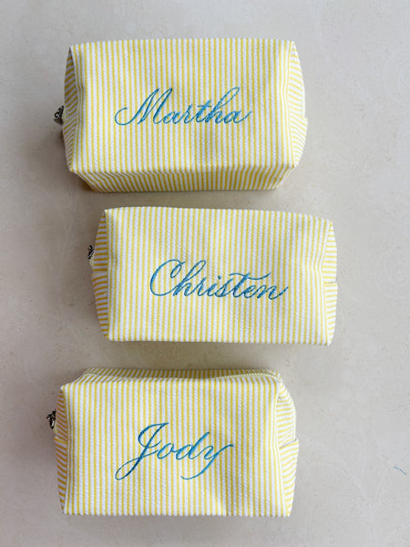 Bespoke Calligraphy Bag - YELLOW