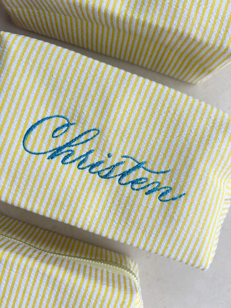 Bespoke Calligraphy Bag - YELLOW