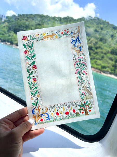 Illuminated Borders: A Modern Take ONLINE WORKSHOP