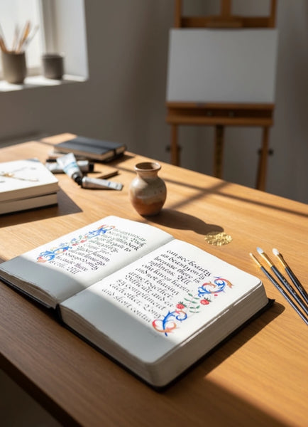 Illuminated Borders: A Modern Take ONLINE WORKSHOP