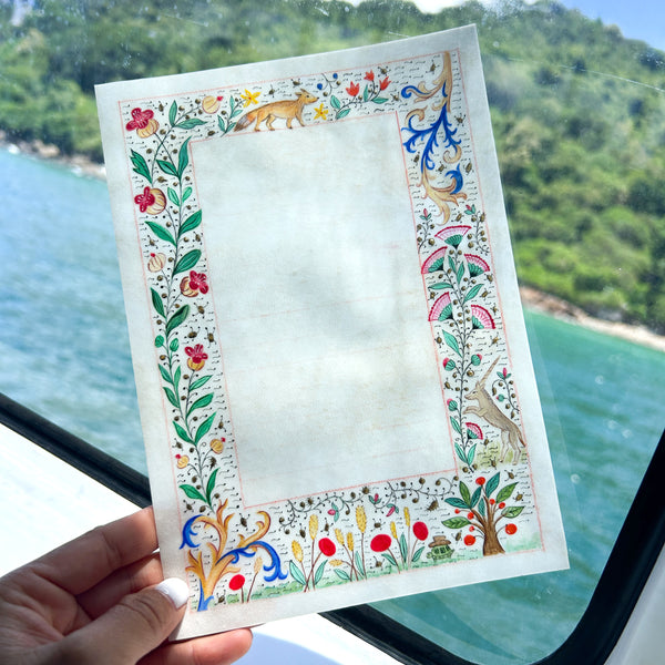 Illuminated Borders: A Modern Take ONLINE WORKSHOP