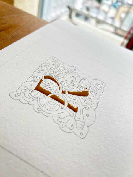 Bespoke Monogram Whitevine (24K Gold)