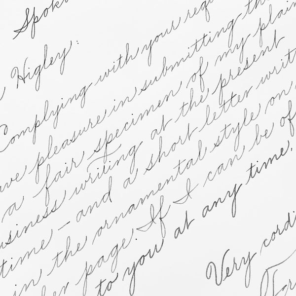 Classic Cursive Handwriting