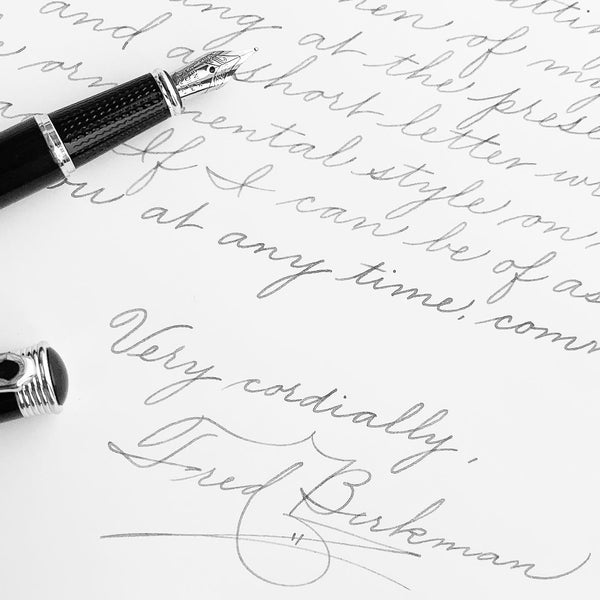Classic Cursive Handwriting