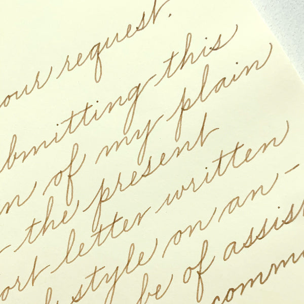 Classic Cursive Handwriting