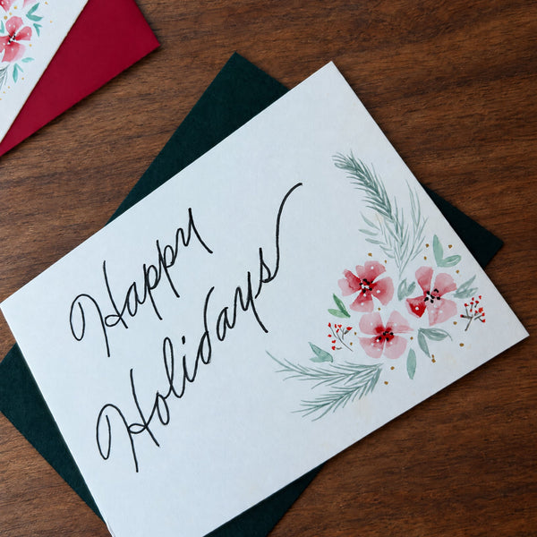 Christmas Watercolour Wishes (Beginners) - 聖誕水彩手繪(初班)