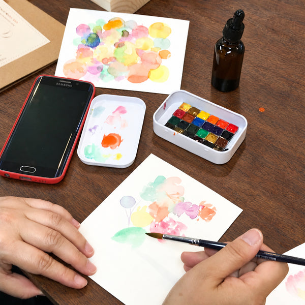 Christmas Watercolour Wishes (Beginners) - 聖誕水彩手繪(初班)