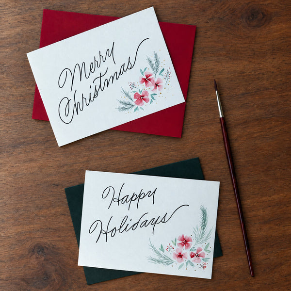 Christmas Watercolour Wishes (Beginners) - 聖誕水彩手繪(初班)