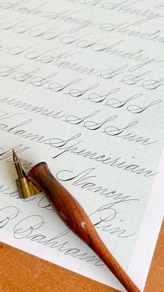 Spencerian Script Basics