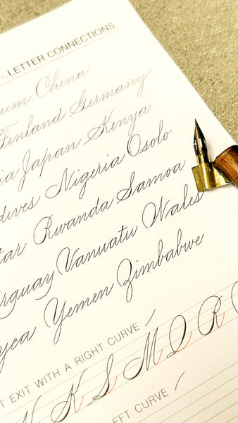 Spencerian Script Basics