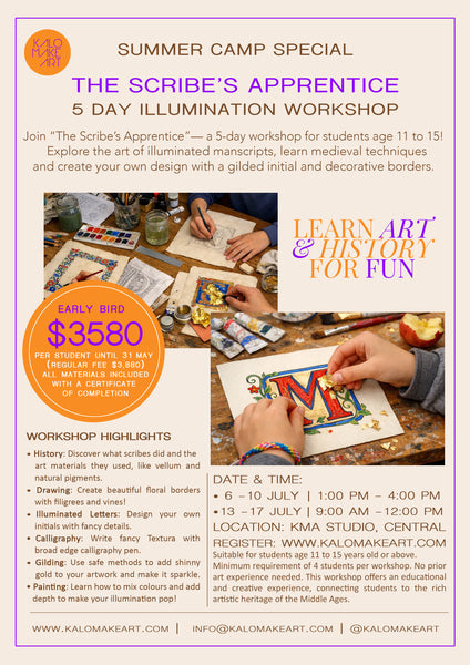 KIDS SUMMER CAMP - The Scribe's Apprentice