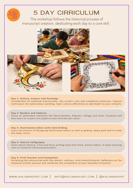 KIDS SUMMER CAMP - The Scribe's Apprentice