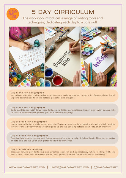 KIDS SUMMER CAMP - The Ink Explorer
