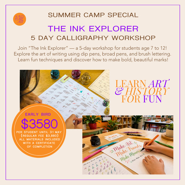 KIDS SUMMER CAMP - The Ink Explorer