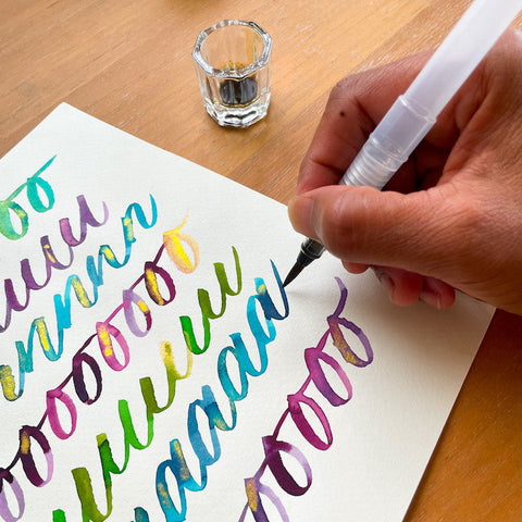 Brush Pen Calligraphy Tasting for Beginners
