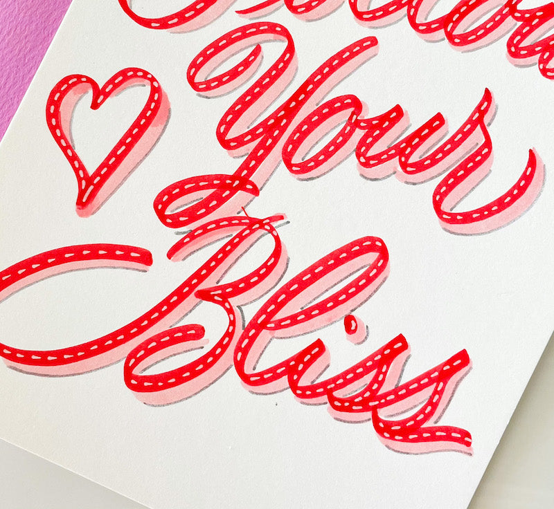 Pop On Over Lettering Kalo Make Art | Colour Pop Typography - Introduction to Hand Lettering ...