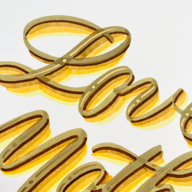 Pop On Over Lettering Kalo Make Art | Colour Pop Typography - Introduction to Hand Lettering ...