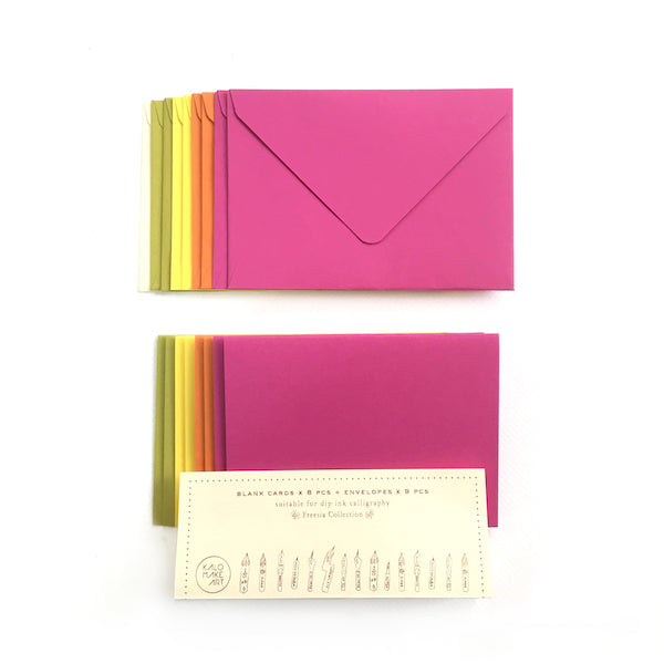Freesia Collection Blank Card & Envelope Box Set