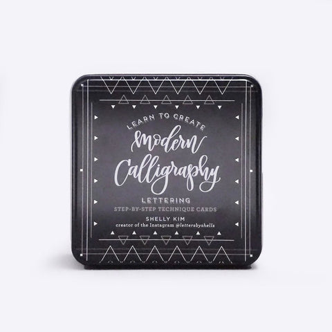 Learn to Create Modern Calligraphy Lettering by Shelly Kim