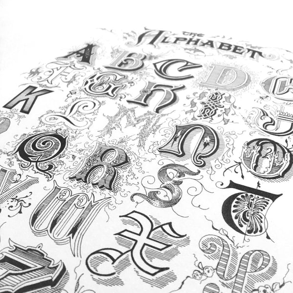 The Alphabet Print by Skyler Chubak
